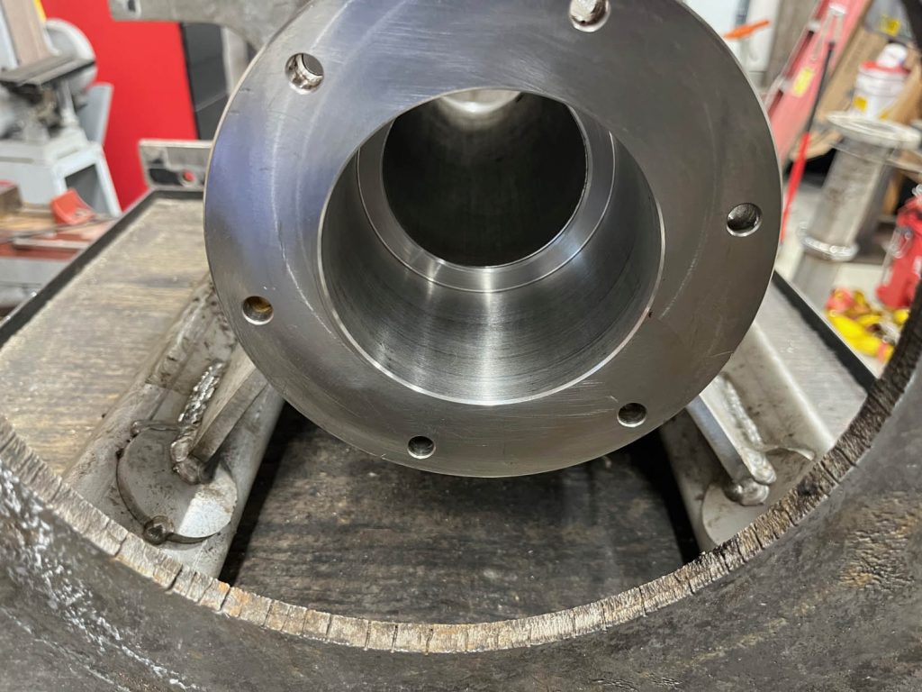 Replace pump bearings and seals