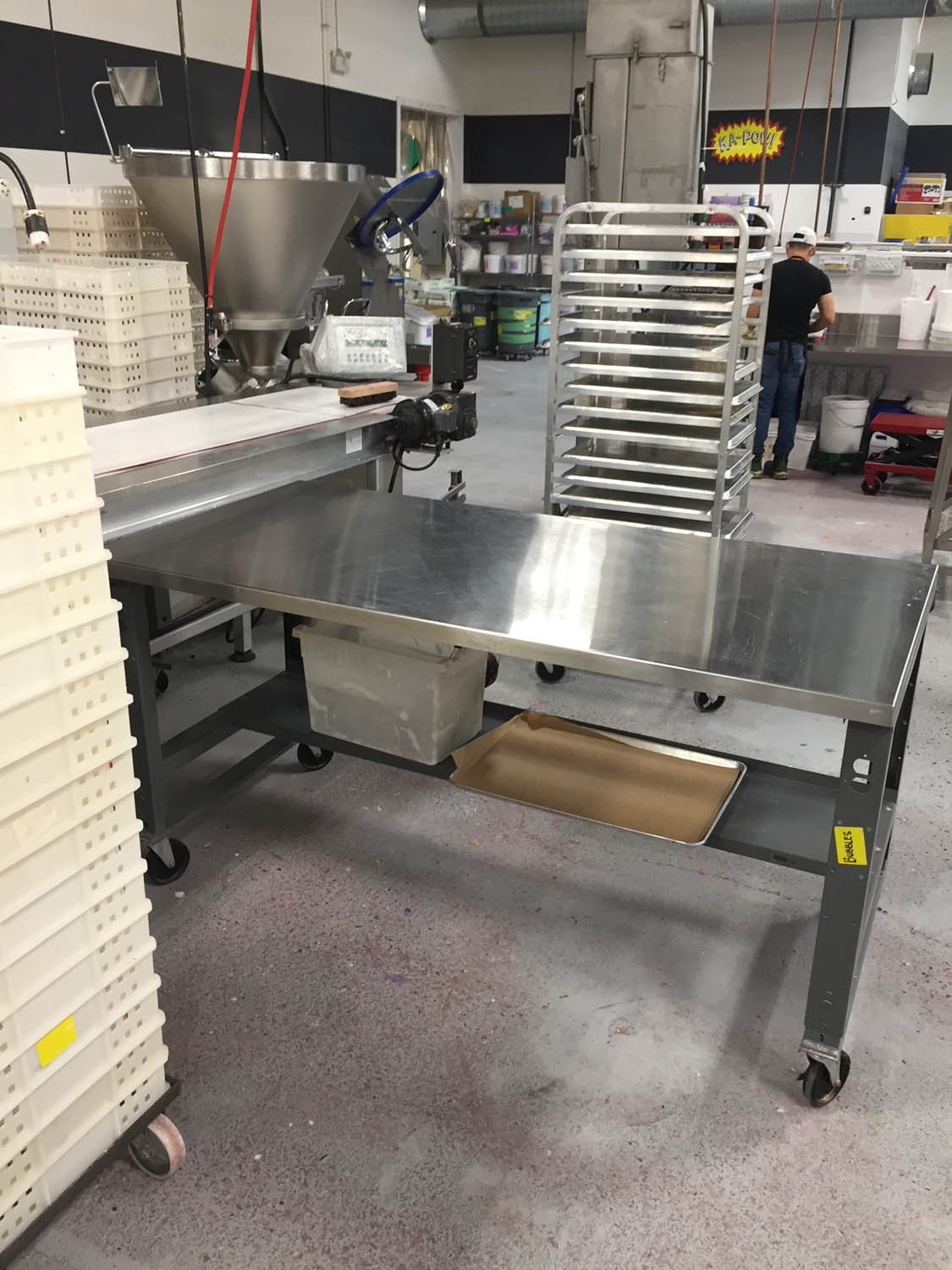Miscellaneous Production plant stainless steel fabrication