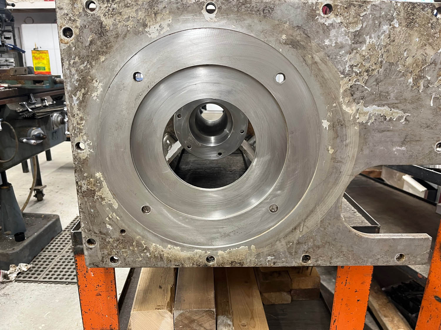 Replace pump bearings and seals