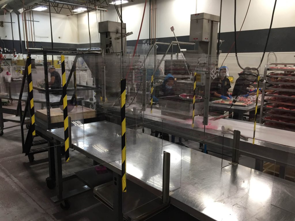 Miscellaneous Production plant stainless steel fabrication